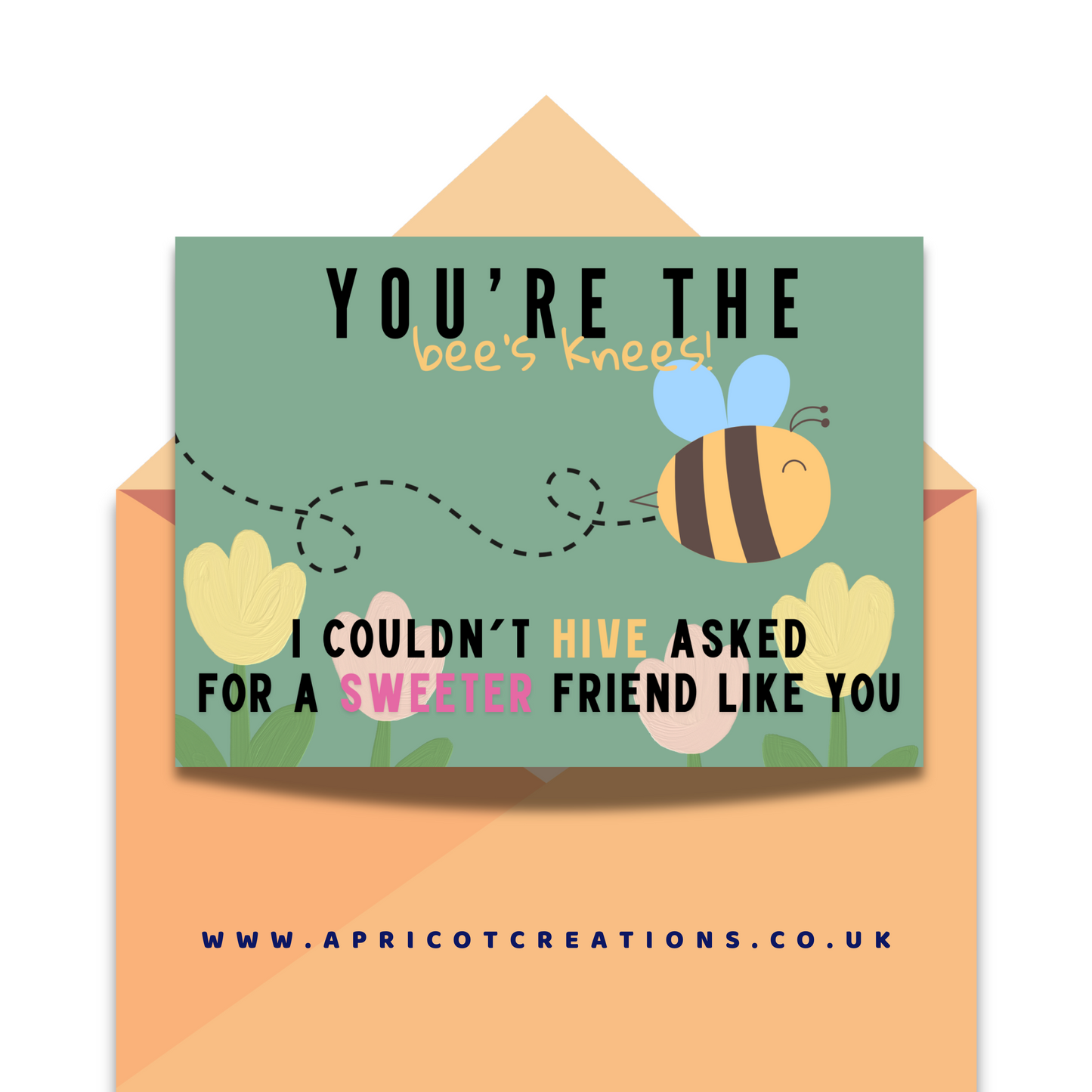 you're the bee's knees (animated e-card)