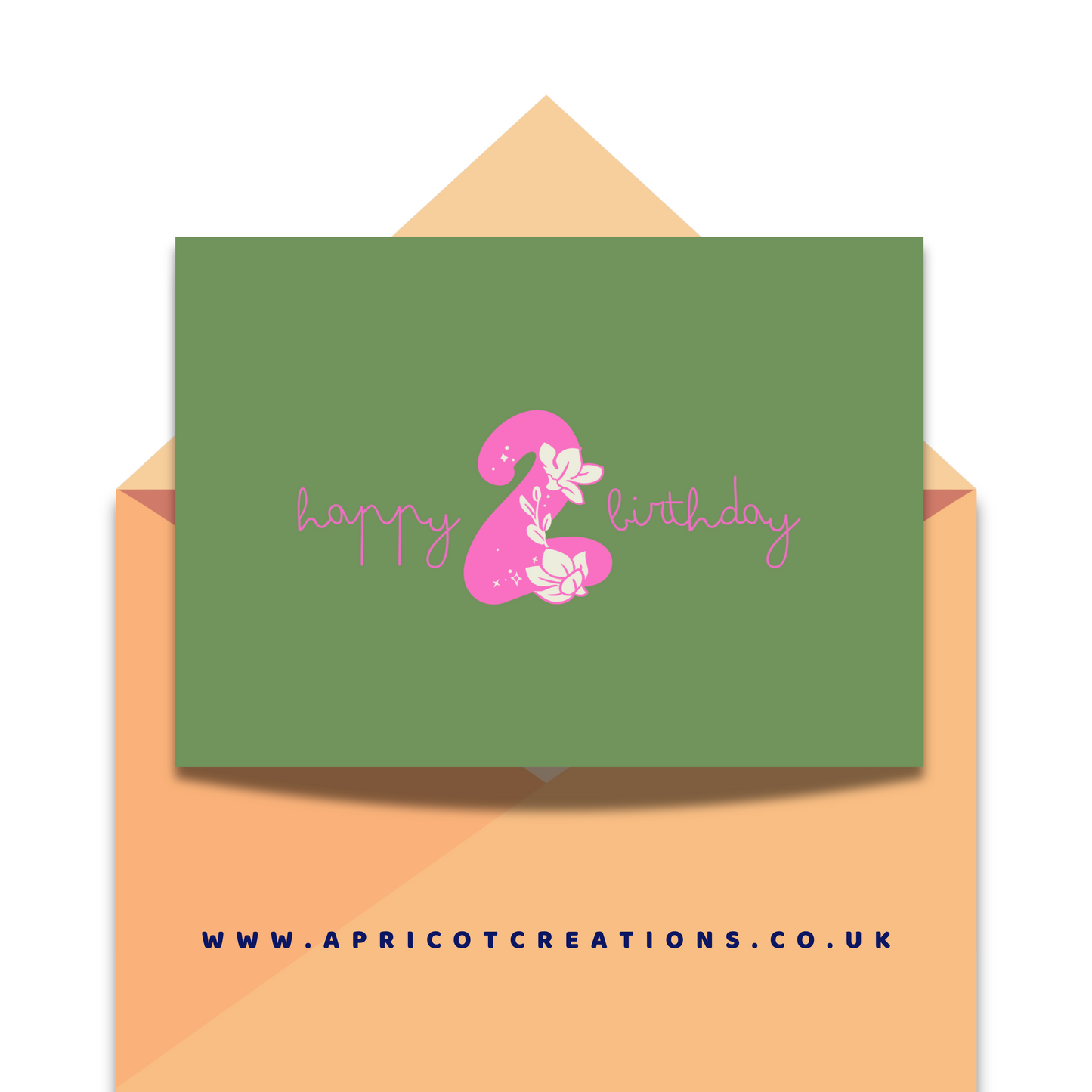 floral happy 2nd (animated e-card)