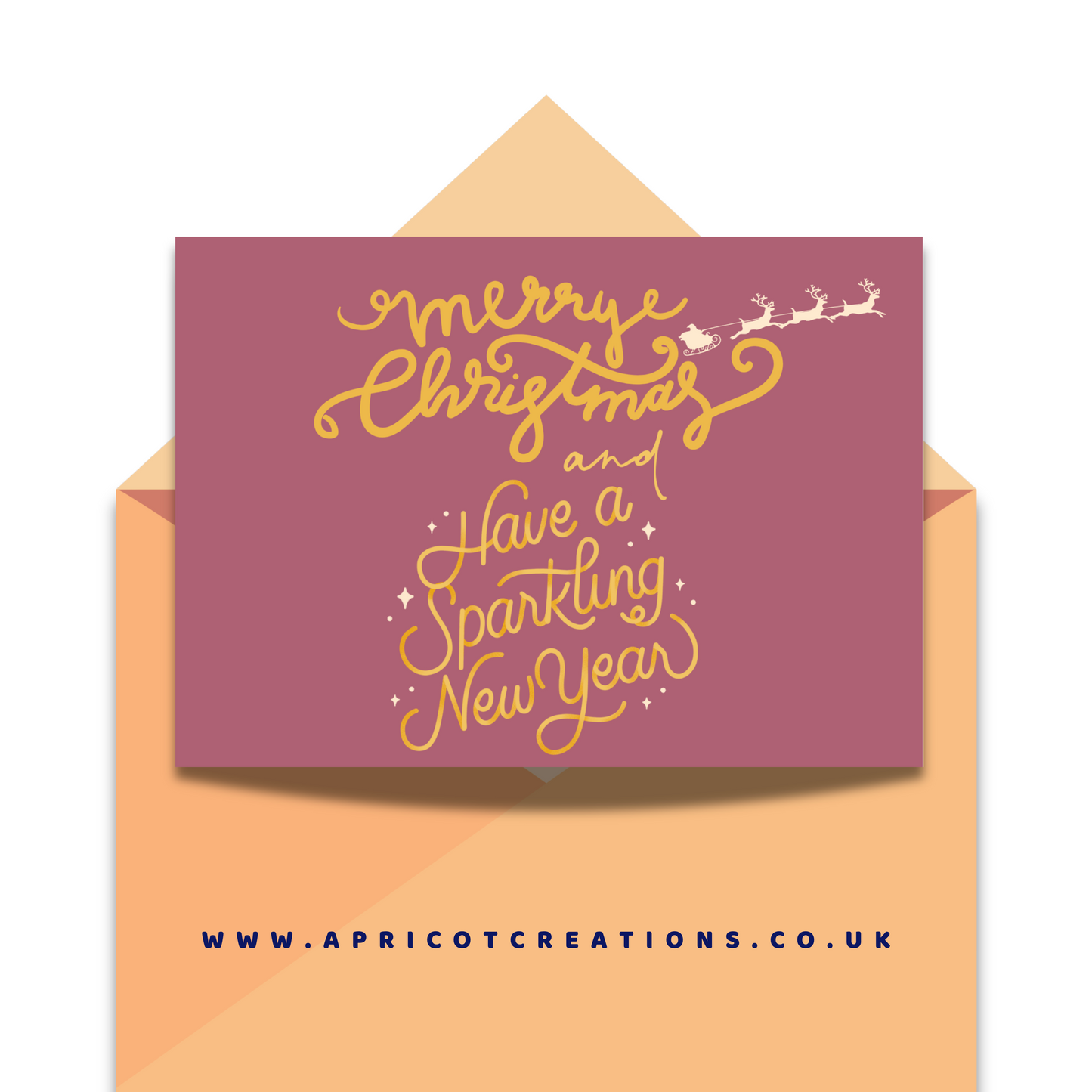 merry christmas & happy new year (animated e-card)